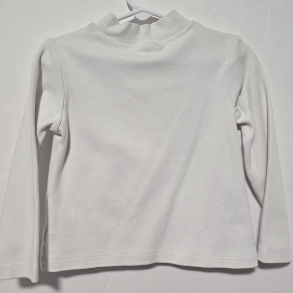 Girls Pink And White Mock Neck Long Sleeve Tops Bundle - Picture 9 of 12